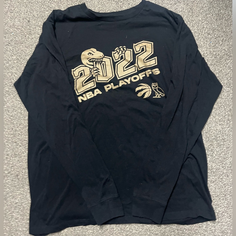 OVO Toronto Raptors NBA Playoffs 2022 Long Sleeve Shirt